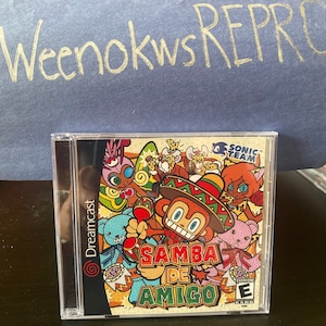 ÉTUI DE REPRODUCTION Samba De Amigo Sans Disque Dreamcast