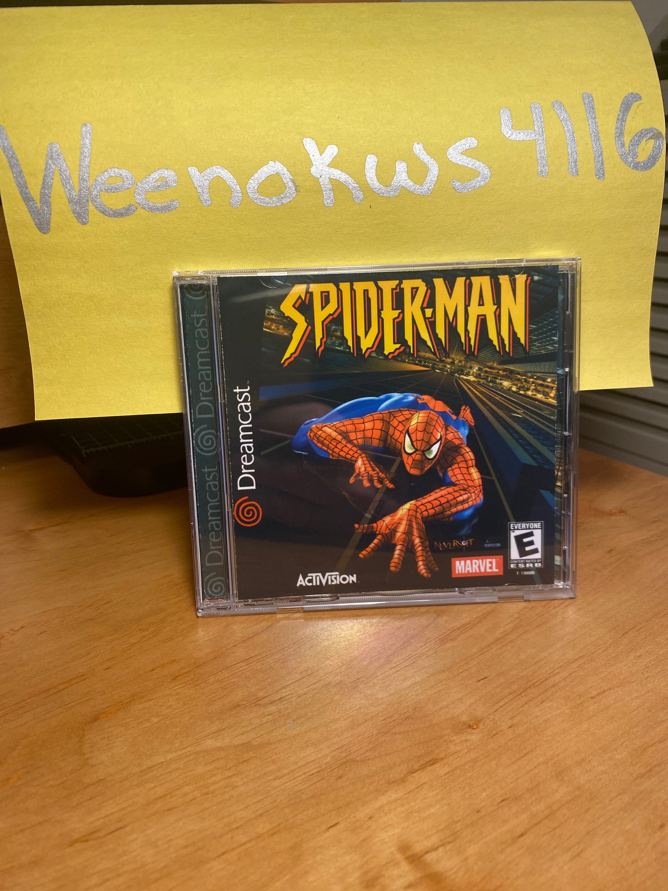 Spiderman Dreamcast REPRODUCTION Case No Game - Etsy Denmark