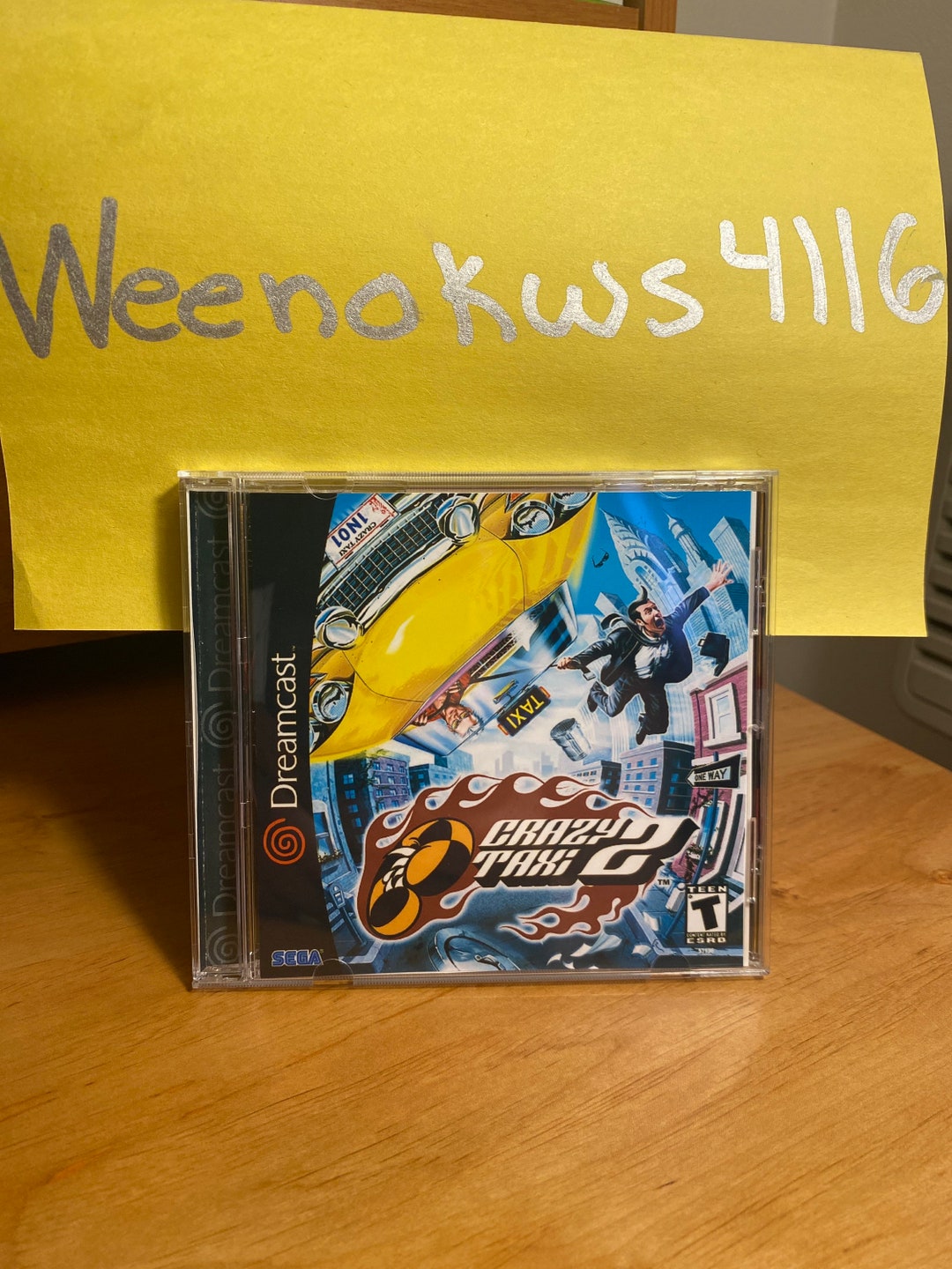 Crazy Taxi 2 REPRODUCTION Case No Game Dreamcast - Etsy