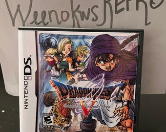 Dragon Quest V: Hand of the Heavenly Bride DS Game,US Version