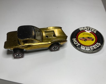 1968 Hot Wheels Redline Python with badge (no engine)