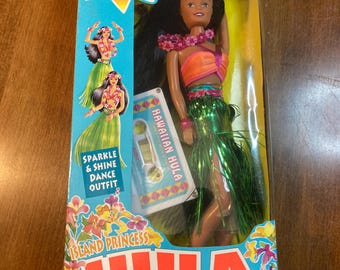 The Original Dance with Me Hula Doll with Cassette NIB