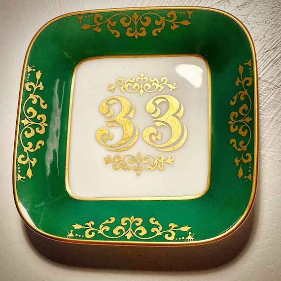 Tokyo Disney Club 33 Ashtray/trinket Dish - Etsy