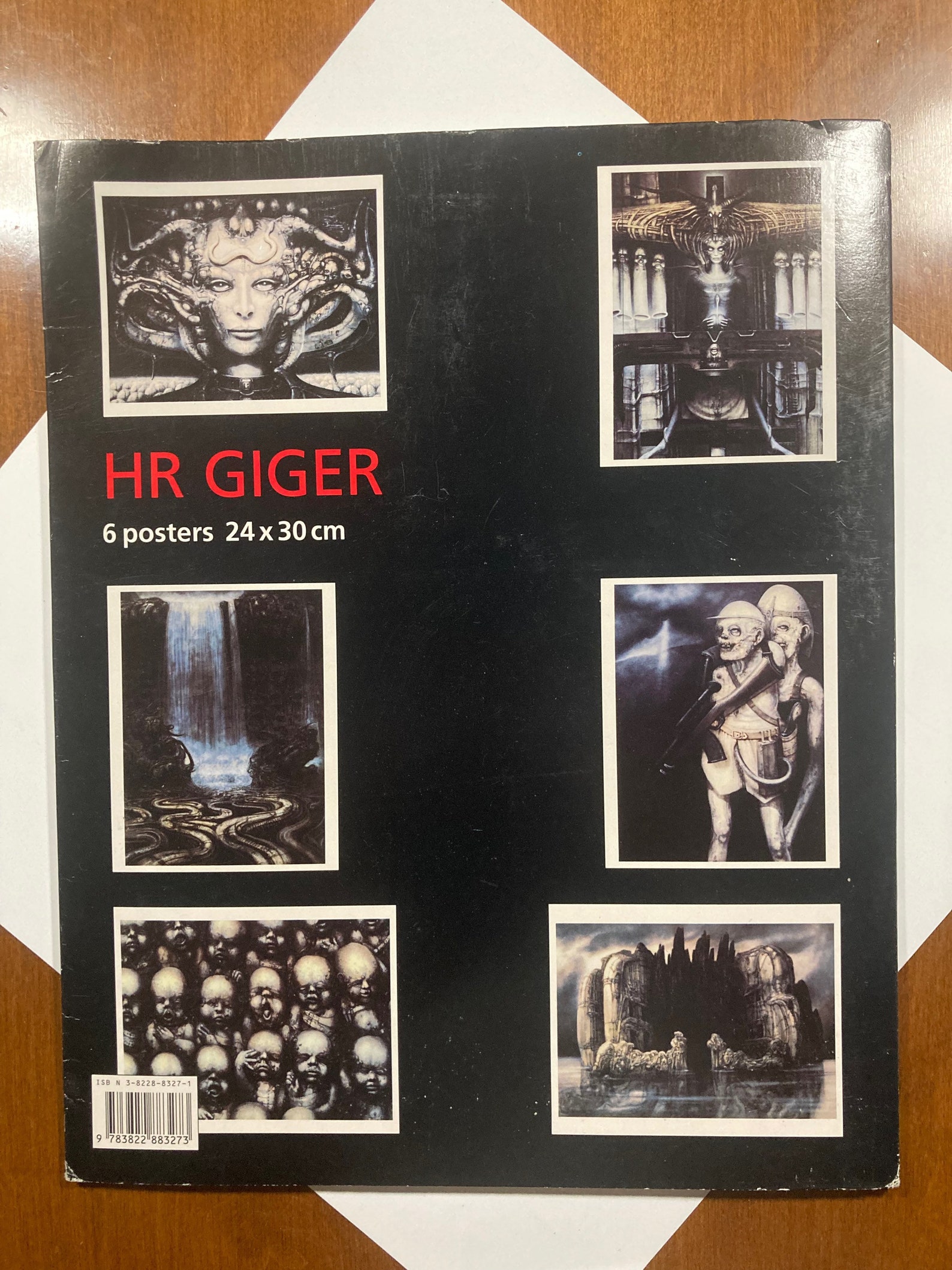 H R Giger 6 Posters Poster Book Taschen Etsy Australia