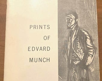 Prints of Edvard Munch booklet (1962)