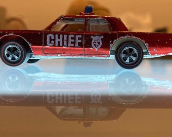 1968 Hot Wheels Redline (Fire Chief) Cruiser