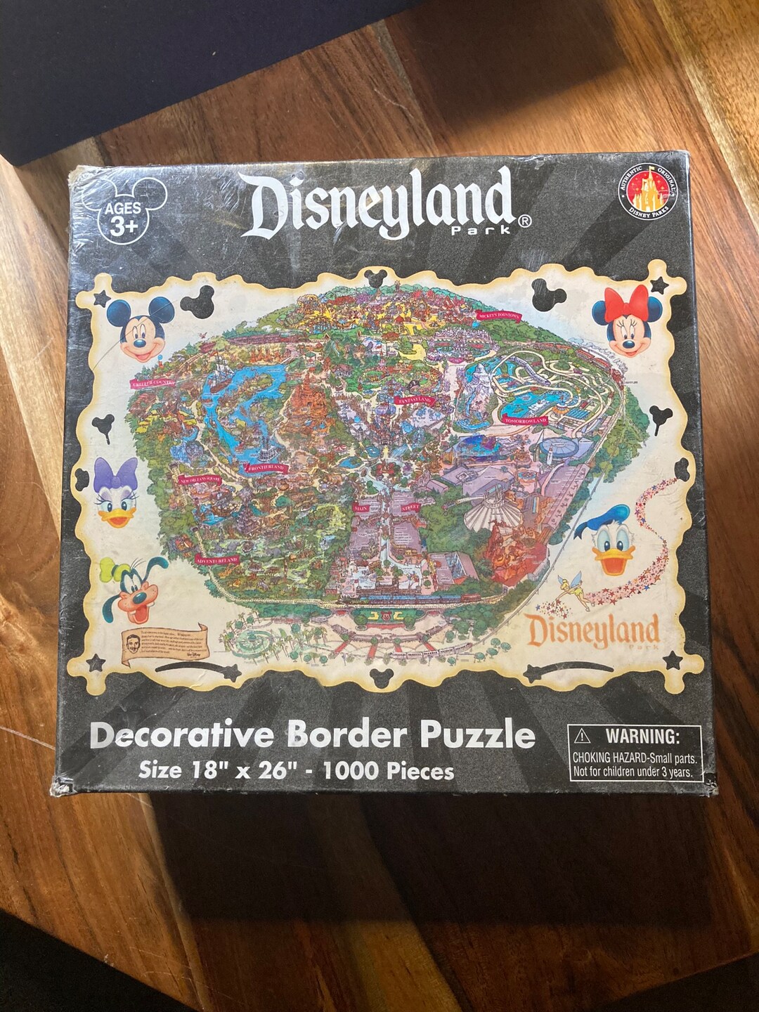 Disneyland Decorative Border Puzzle Etsy