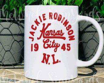 15 Unzen Jackie Robinson Becher Negro League Baseballbecher Kansas- Citybecher Baseballbecher 1945 Baseballbecher