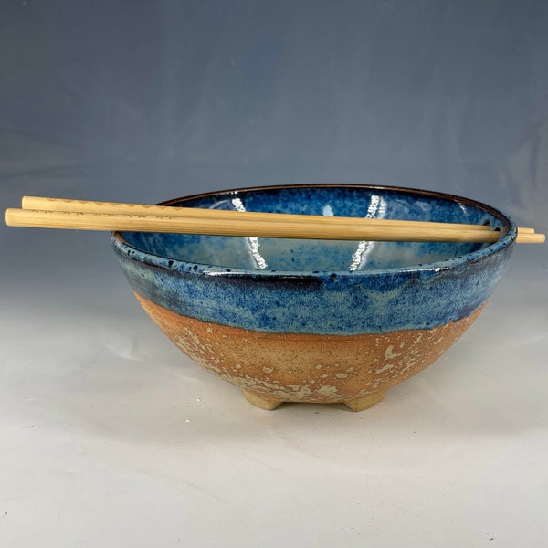 Hand thrown Noodle / Ramen Bowl.