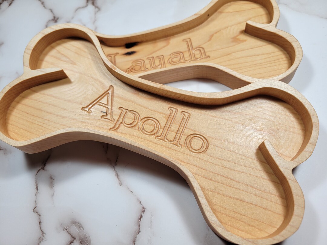 DECORNIJIA DIY Holz Hundeknochen - 30 Stück Zum Bemalen & Basteln