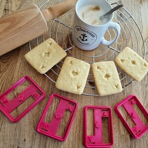 Poker Cookie Cutter Set - Asse  - Keksausstecher für Kartenspieler - Backzubehör - Fondant - Plätzchen - Ausstechformen - Keksstempel -Cards