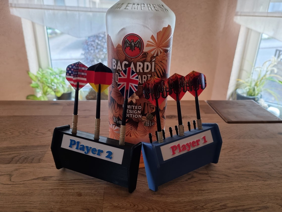 Dart Holder for 3 Darts Wall Mount for Darts Etsy