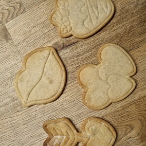 Love Cookie Cutter Cookie Cutter Cookie Stamp Valentine's Day Baking Cookies Love Fondant Stamp Ceramic Stamp Baking Supplies image 3