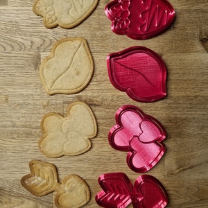 Love Cookie Cutter Cookie Cutter Cookie Stamp Valentine's Day Baking Cookies Love Fondant Stamp Ceramic Stamp Baking Supplies image 5