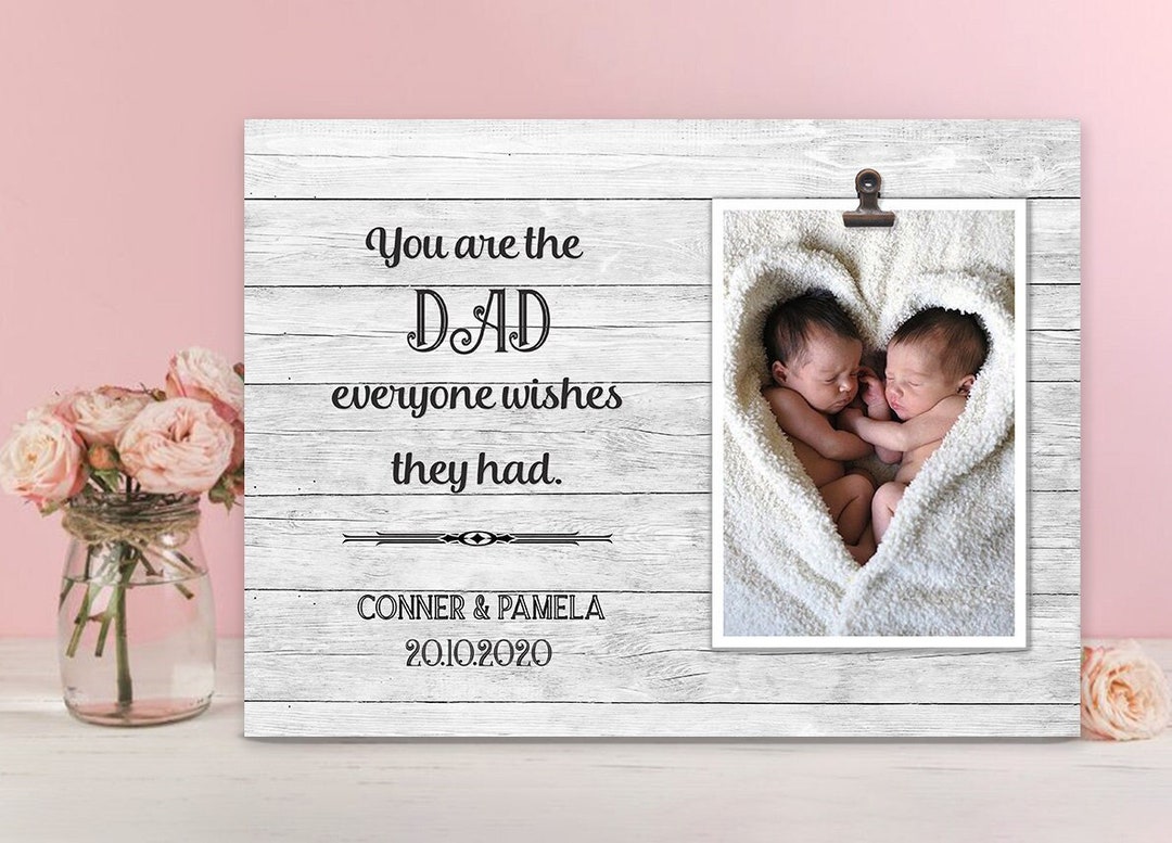 Baby Announcement Frame Birth Announcement Frame Baby Etsy