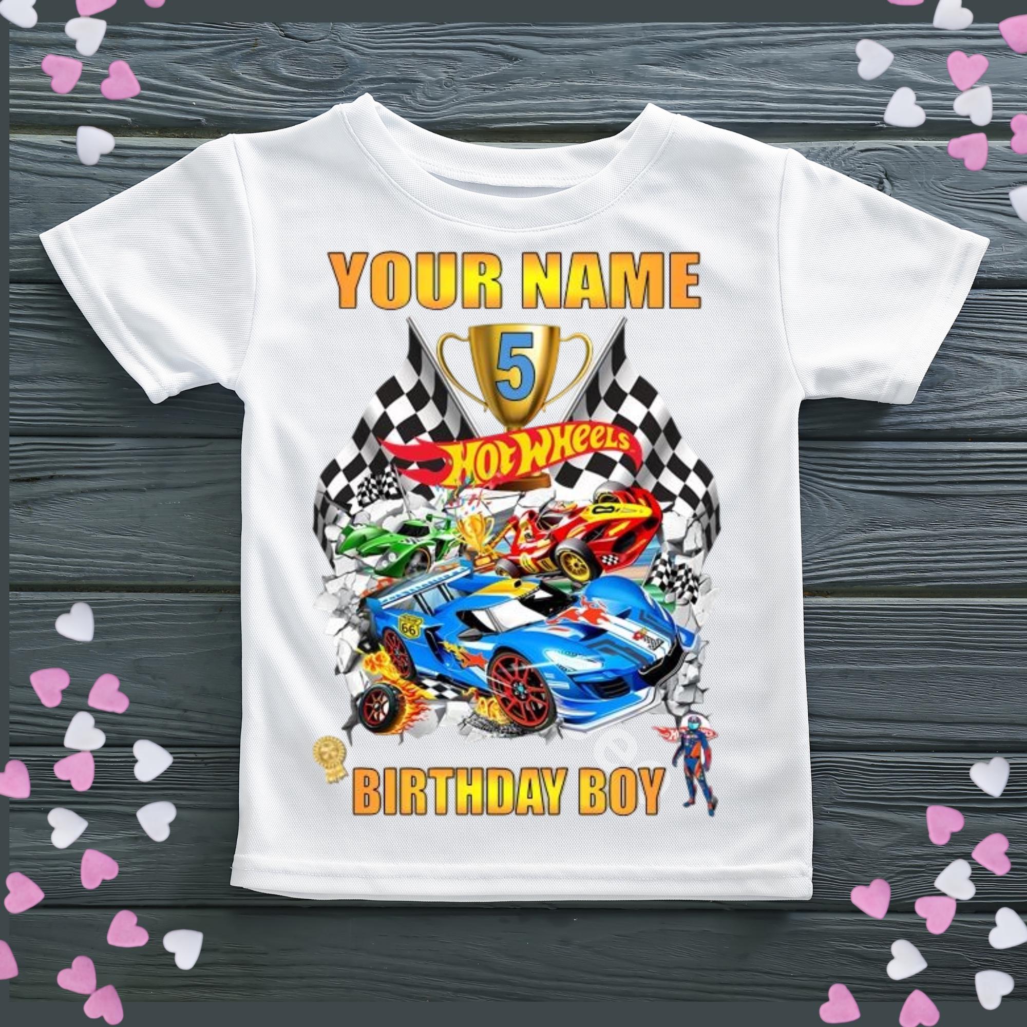 Hot Wheels Design Laten We Rennen' Kinderen premium T-shirt