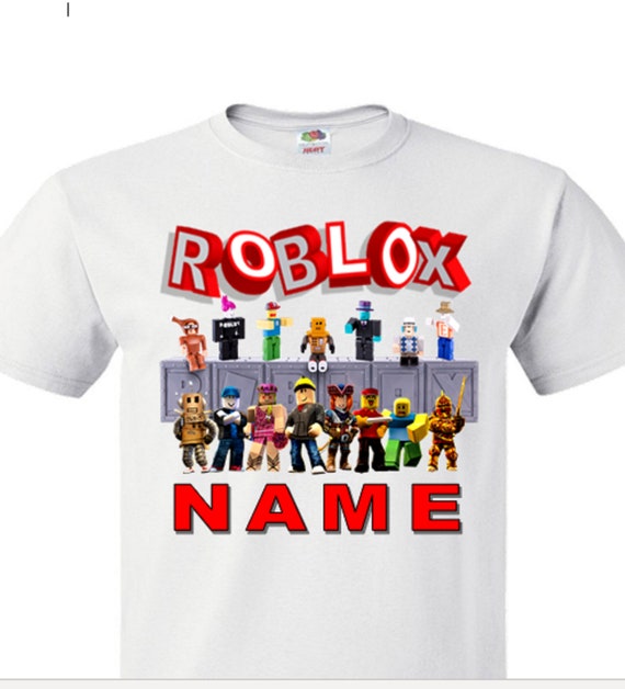 personalised roblox t shirt