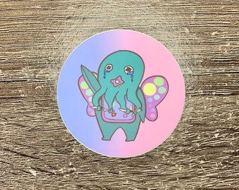 Babie the Cthulu - Lil Monster Sticker