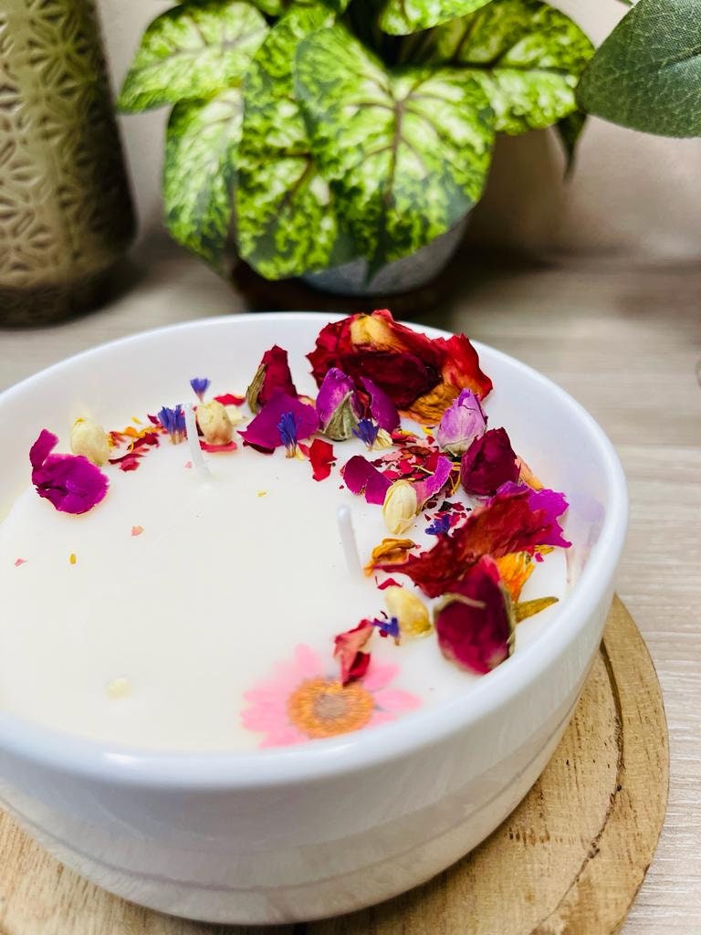 Bougie Parfumée Fleurie