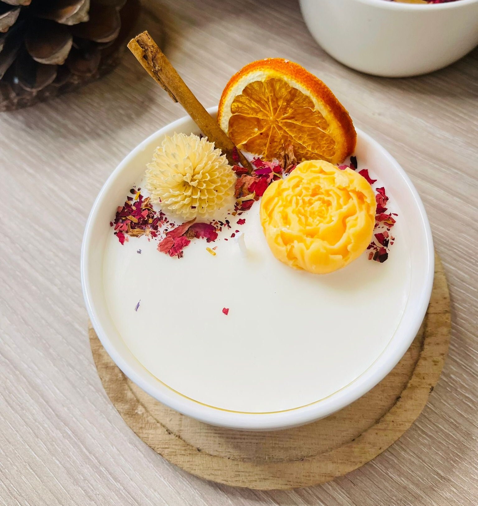 Bougie Parfumée Fleur Pivoine