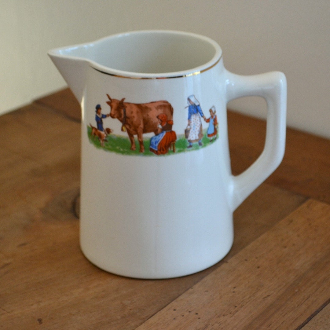 Ancient Pitcher in Earthenware Moulin Des Loups Orchies France - Etsy