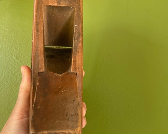 Rabot à Main Vintage FAMOS – Bois – 39 Mm – 20x6x12 Cm – Outil De Menuisier