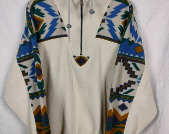 Kway, K-Way, Sweatshirt, Quarter Zip, L, Vintage