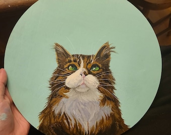 10x10 Custom Beloved Pet Portraits / custom portrait / custom gift / personalized gift  / Pet Portraits