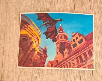 Original Dragon Sticker / Dragon Sticker / Vinyl Sticker / Journaling / Scrapbooking /Fantastic Stickers/ Drqgons / Waterproof Sticker