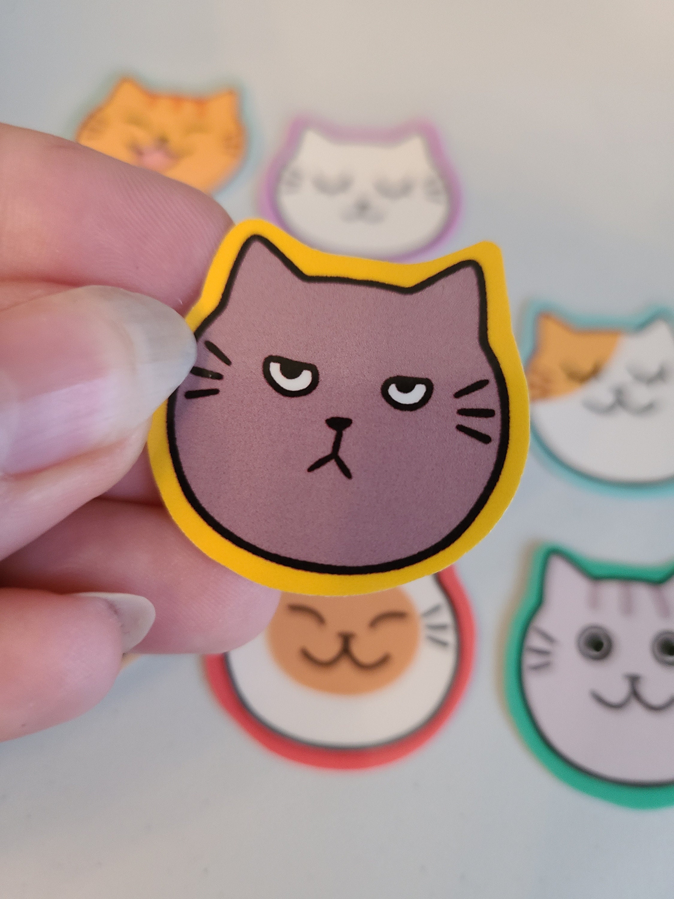 Cat Sticker Pack / Cat Stickers / Vinyl Sticker / Journaling ...