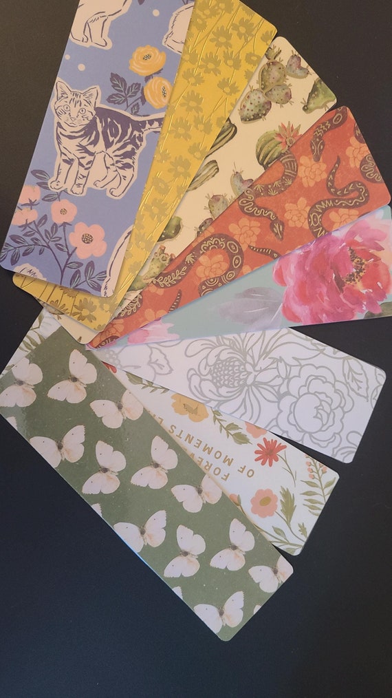 20 mystery Boomark Bundle / Bookmark / Bookmarks / Party Favors / Bookmark Set / Mystery Pack / Mystery Bookmarks / Gift for Book Lovers