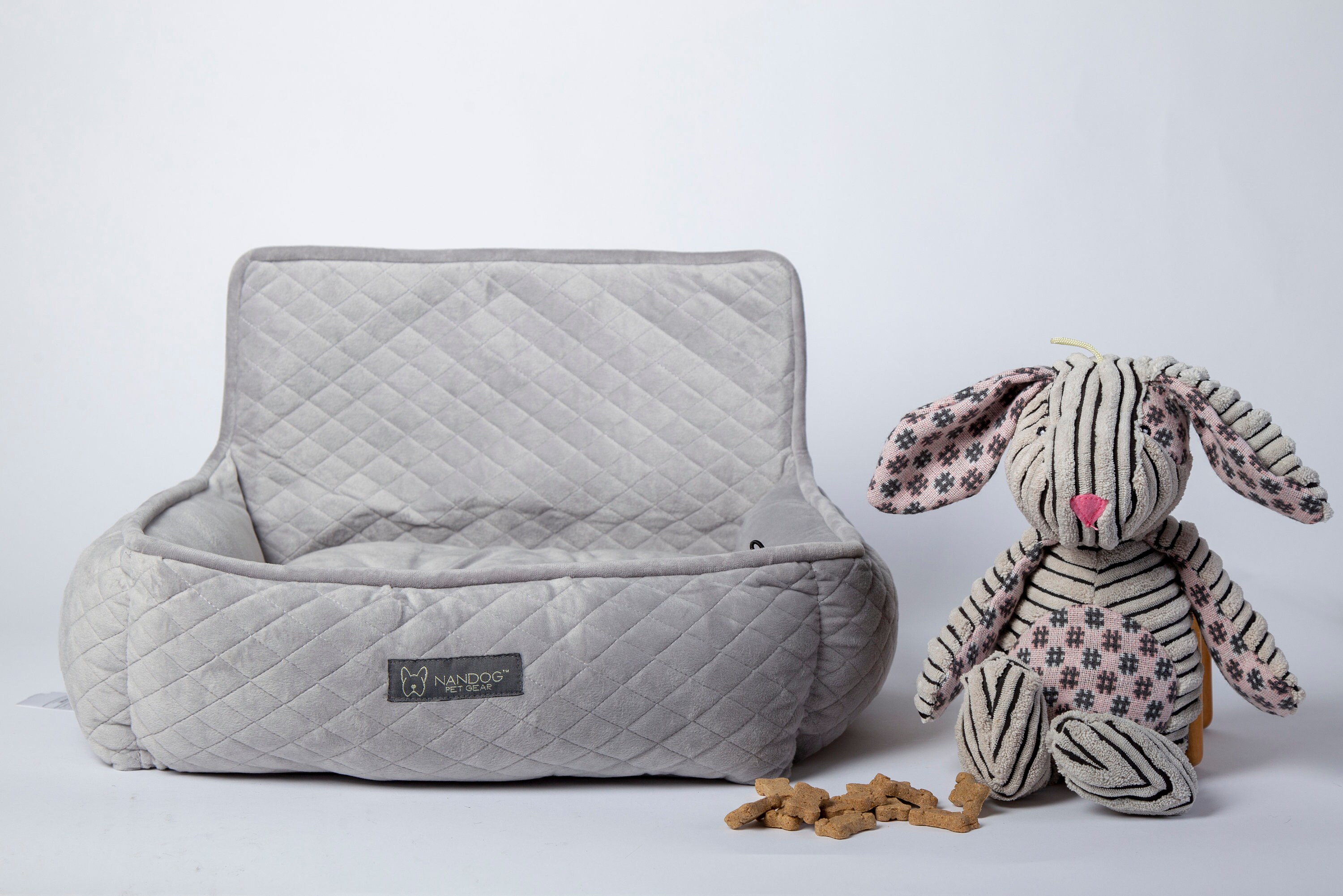NANDOG Dog & Cat Car Seat LARGE light Grey Etsy