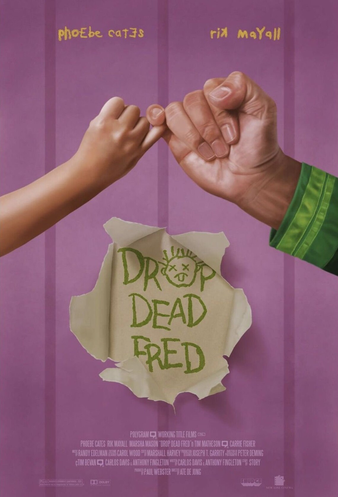 Drop Dead Fred Poster Wall Art Decor Movie Poster Original Etsy