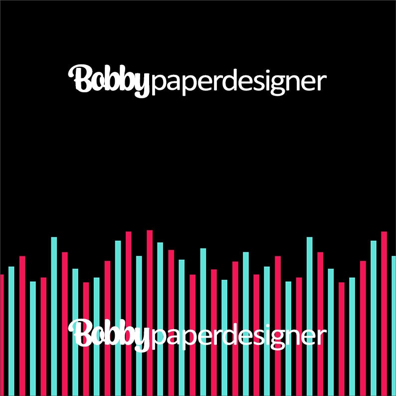 TikTok digital paper TikTok paper TikTok digital papers 29 Etsy