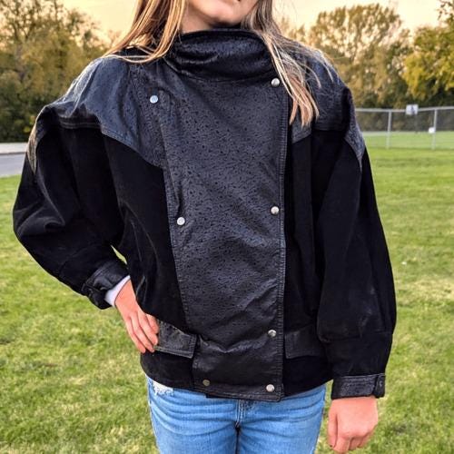 Berman's Leather Jacket - Etsy