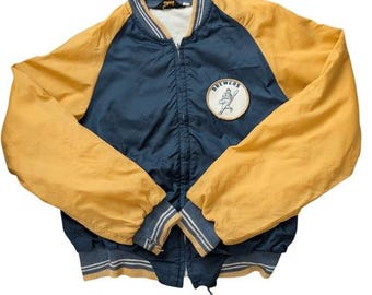 Majestic Milwaukee Brewers Satin Jacket/mlb/men's XL - Etsy