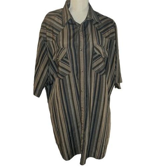 Rock Creek Ranch vintage striped shirt size XLT