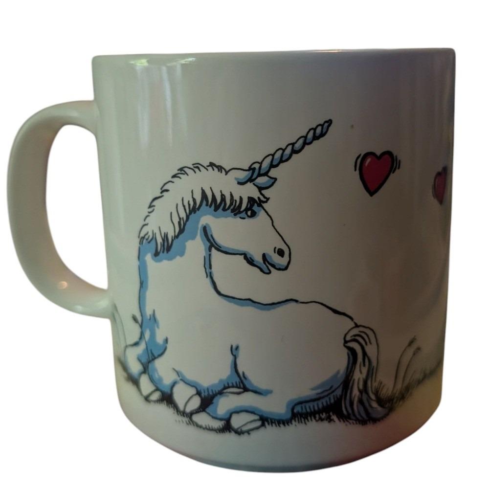 Vintage Unicorn Mug 1980s - Etsy