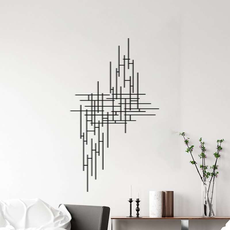Abstract Metal Wall Art - Etsy