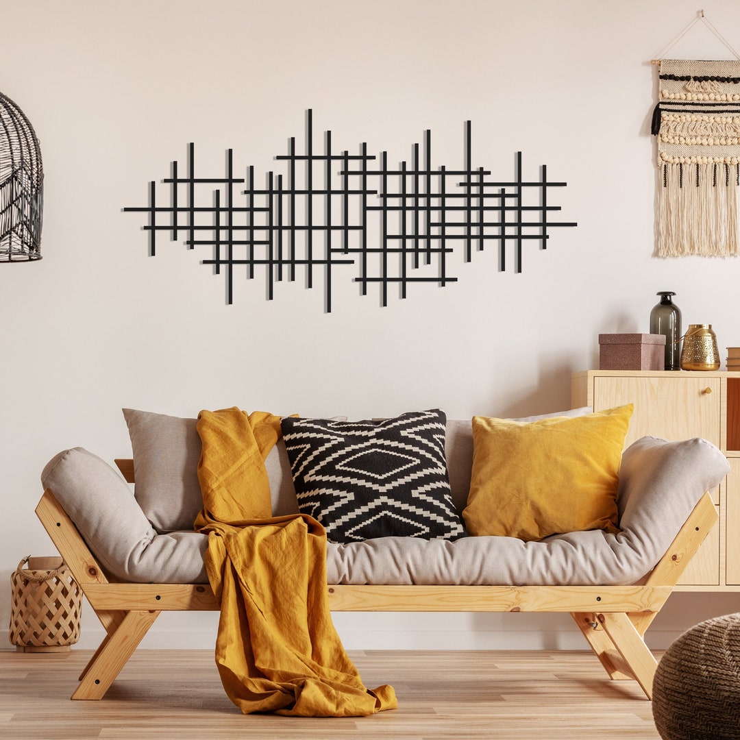 Modern Luxury Style Metal Wall Decor, Metal Wall Art, Abstract Wall Art