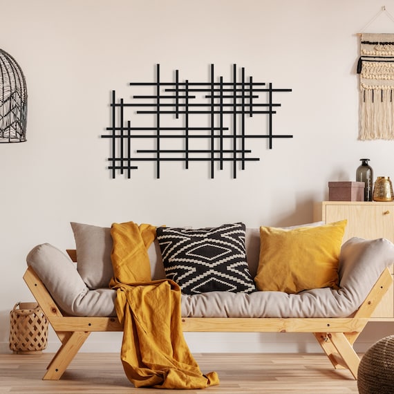 Abstract Metal Wall Art Decor Modern Luxury Metal Wall Art Hanging