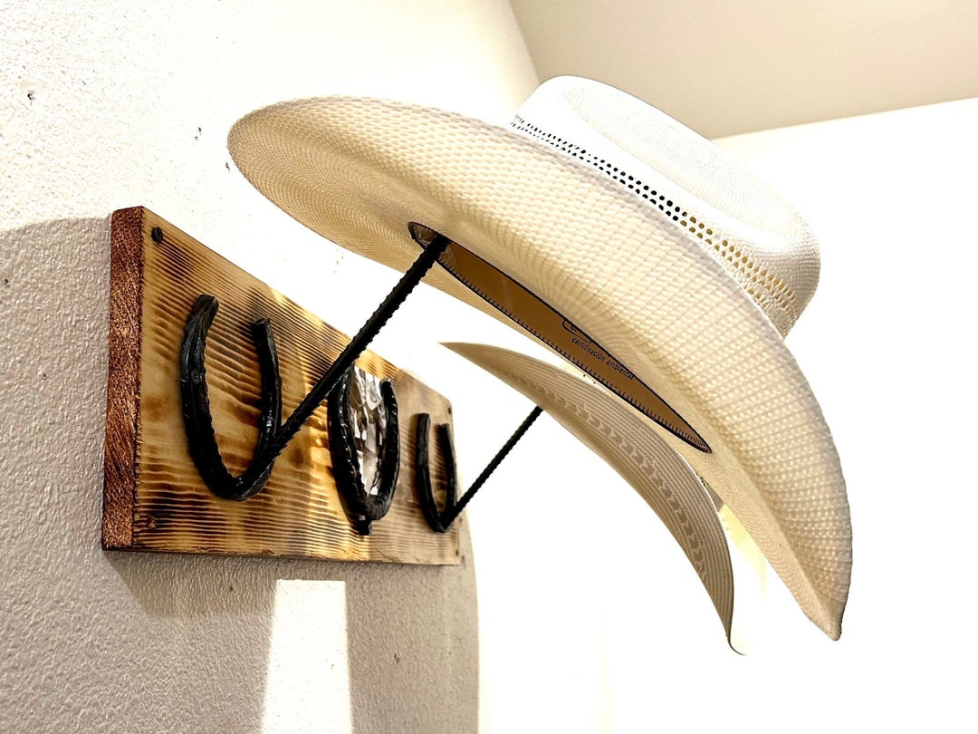 Horseshoe Hat Rack Horseshoe Hat Rack With Photo Frame Etsy