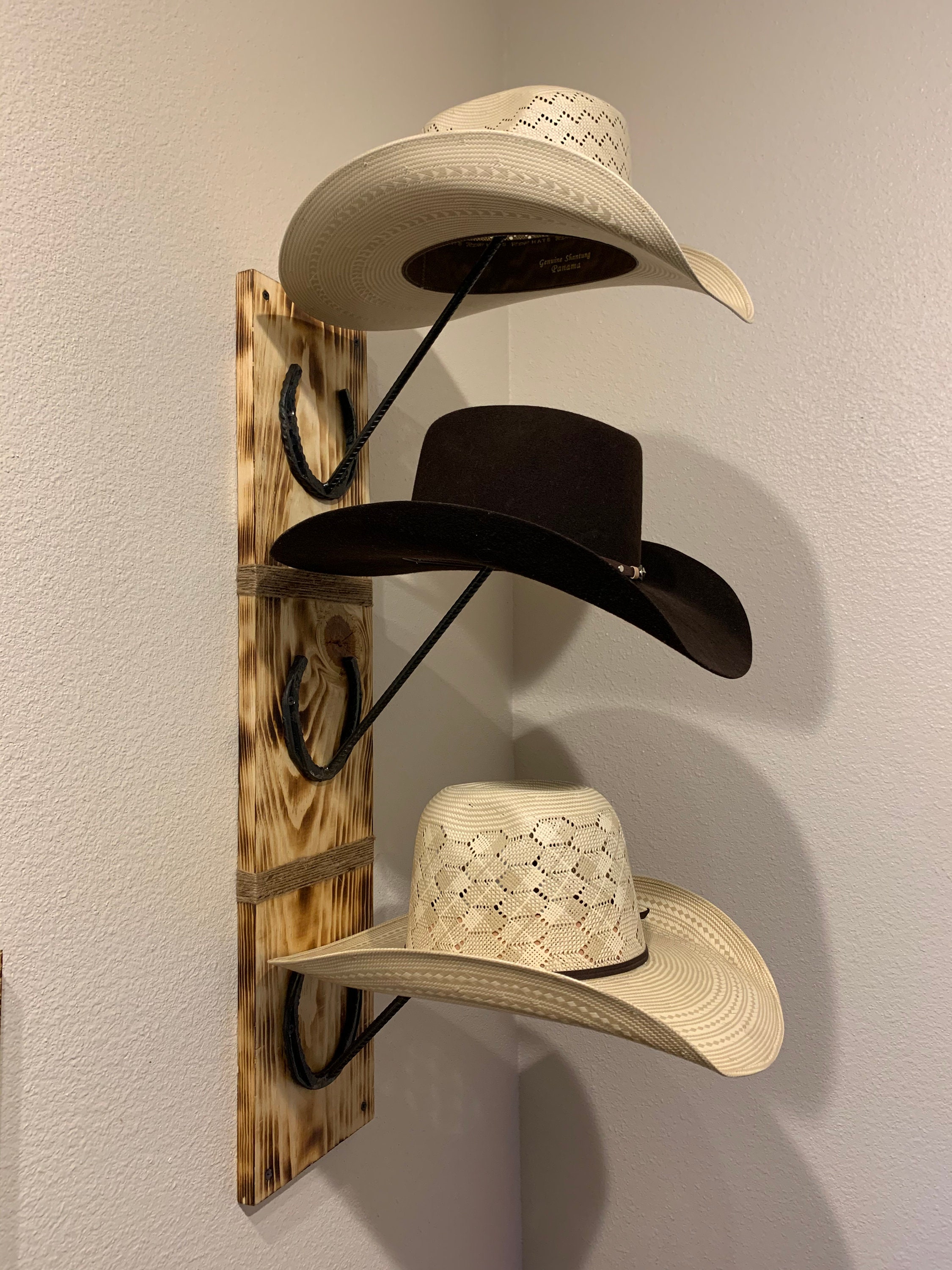 Hat Rack Horseshoe Hat Rack 