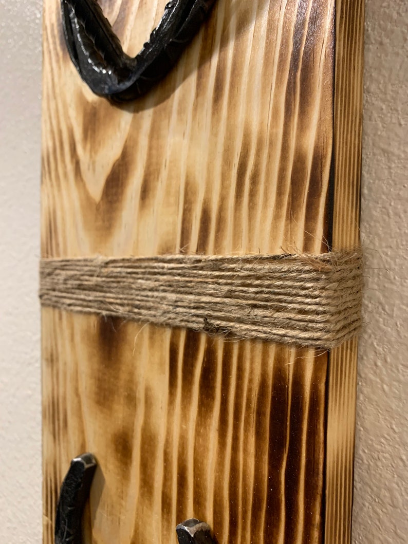 Hat Rack Horseshoe Hat Rack Etsy