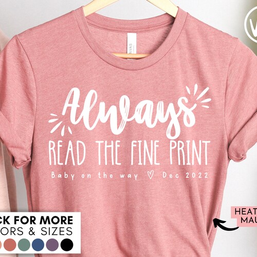 Baby Due in 22' Shirt Baby Announcement Pregnancy Etsy