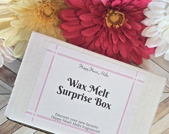 Wax Melt Surprise Box - Soy Wax Melts - Fun Shapes and Snap Bars