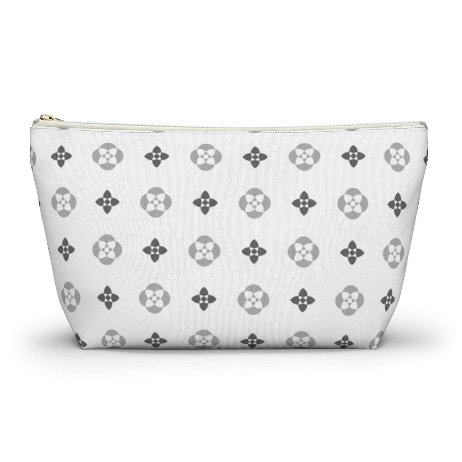 Designer Inspired White Accessory Pouch Sac cosmétique Etsy