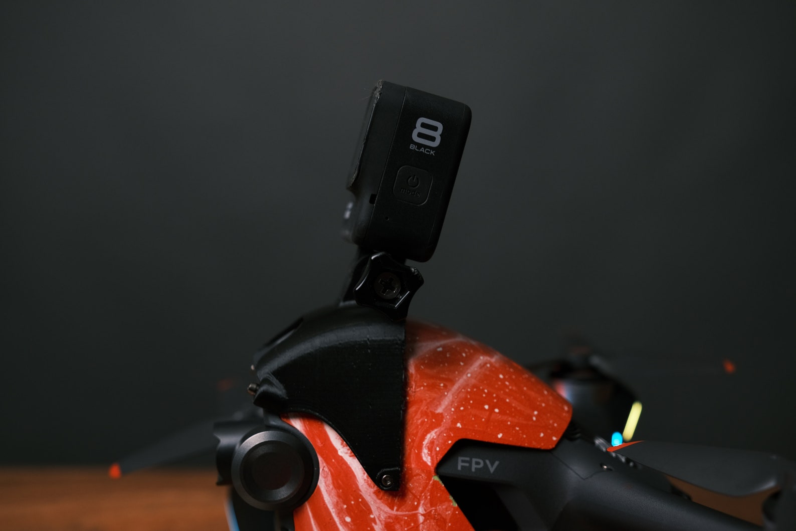 DJI FPV Drone Action Camera Casque Mount Etsy