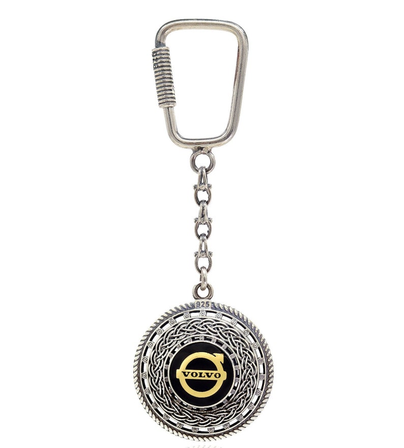 Filigree Car Key Chains Volvo Owner Gift Volvo Lover Key Etsy