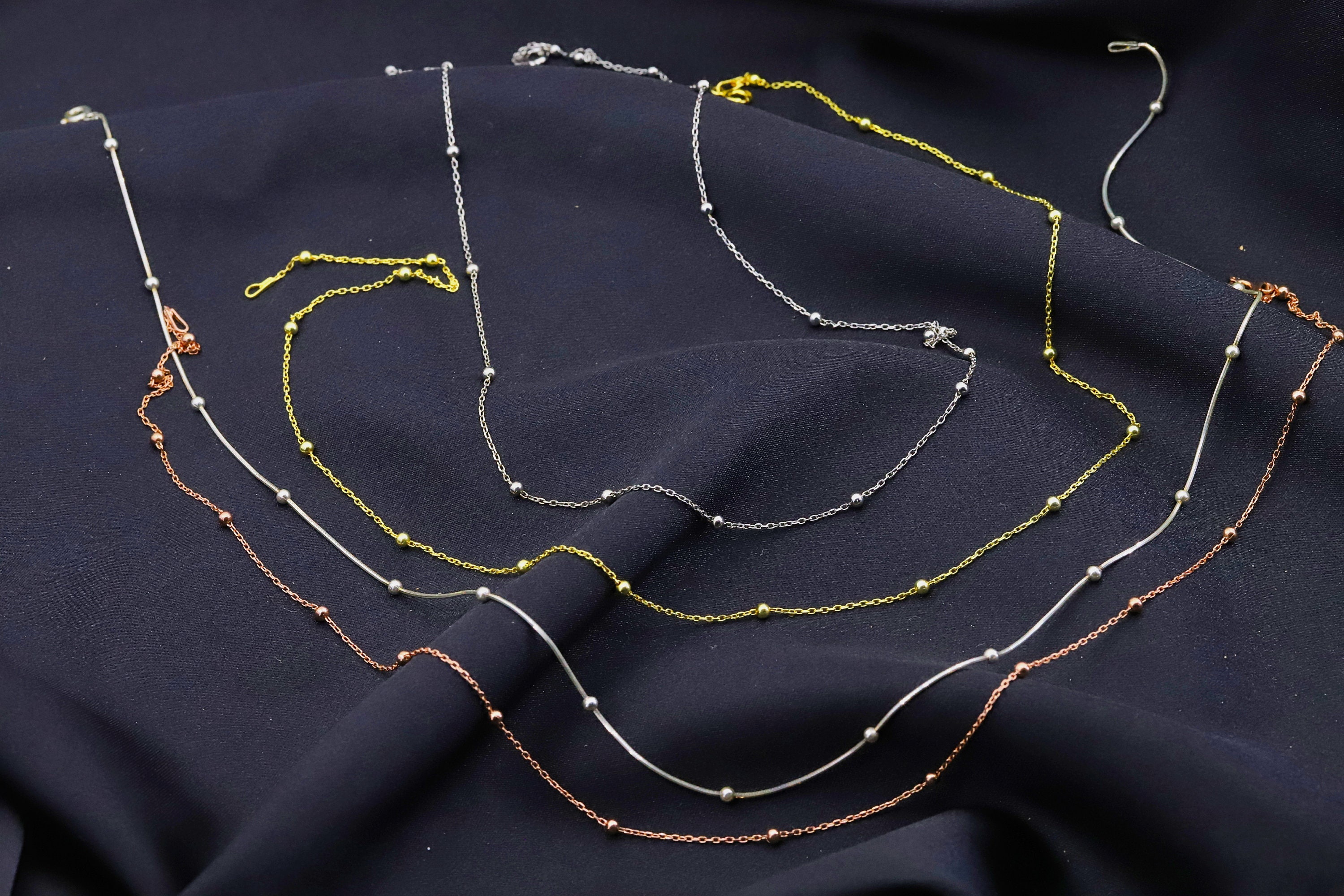 Gold Filled Mini Ball Chain Necklace For WomanDainty Sterling | Etsy